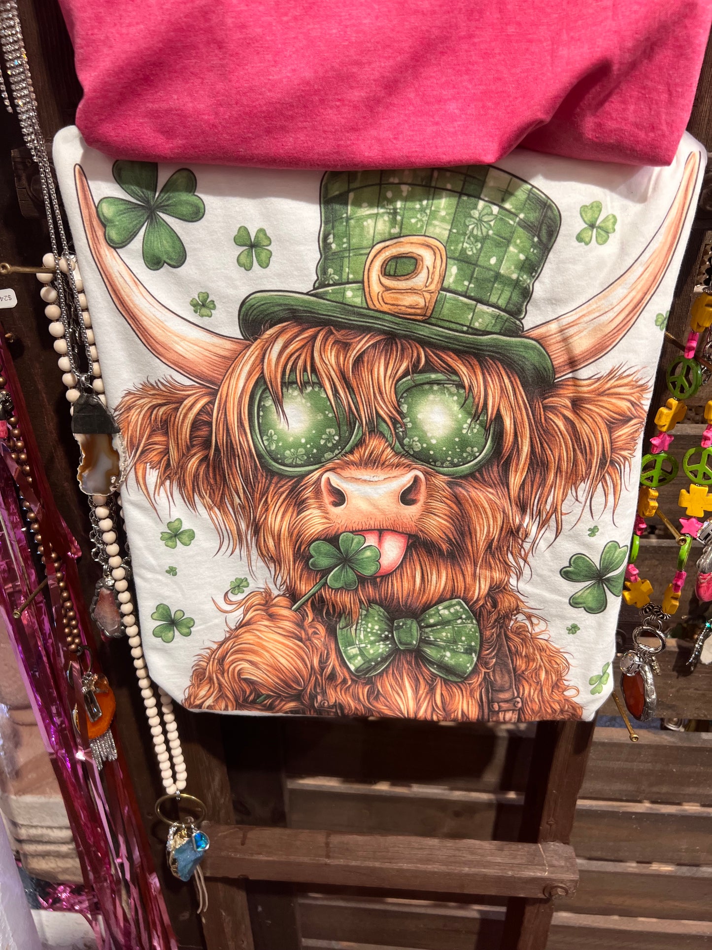 St Pattys Highland Tee