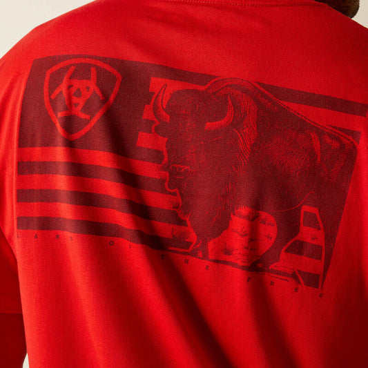 Ariat Etched BFL LOTF Flag Tee