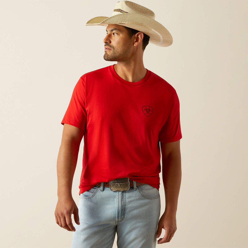 Ariat Etched BFL LOTF Flag Tee