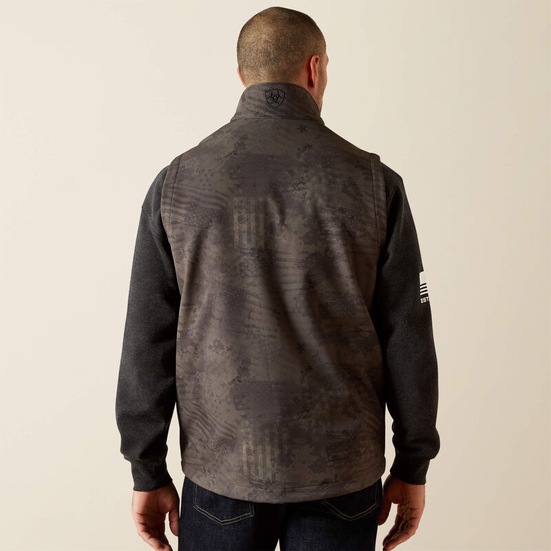 Ariat Patriot Flag Softshell Vest