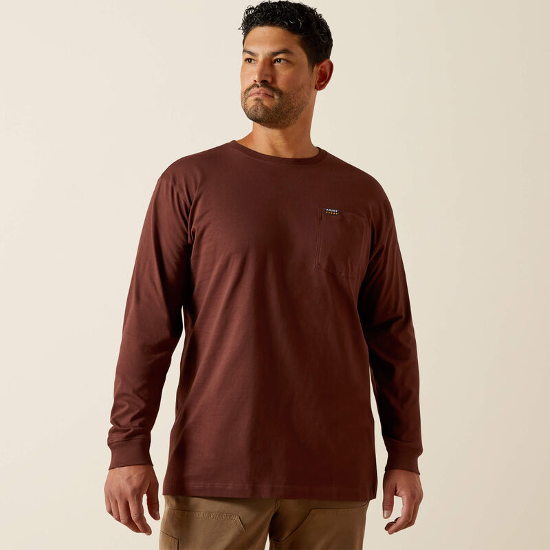 Ariat Rebar Cotton Strong Hard Head Longsleeve