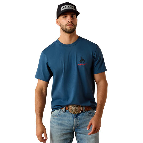 Ariat Flag Bronco Tee