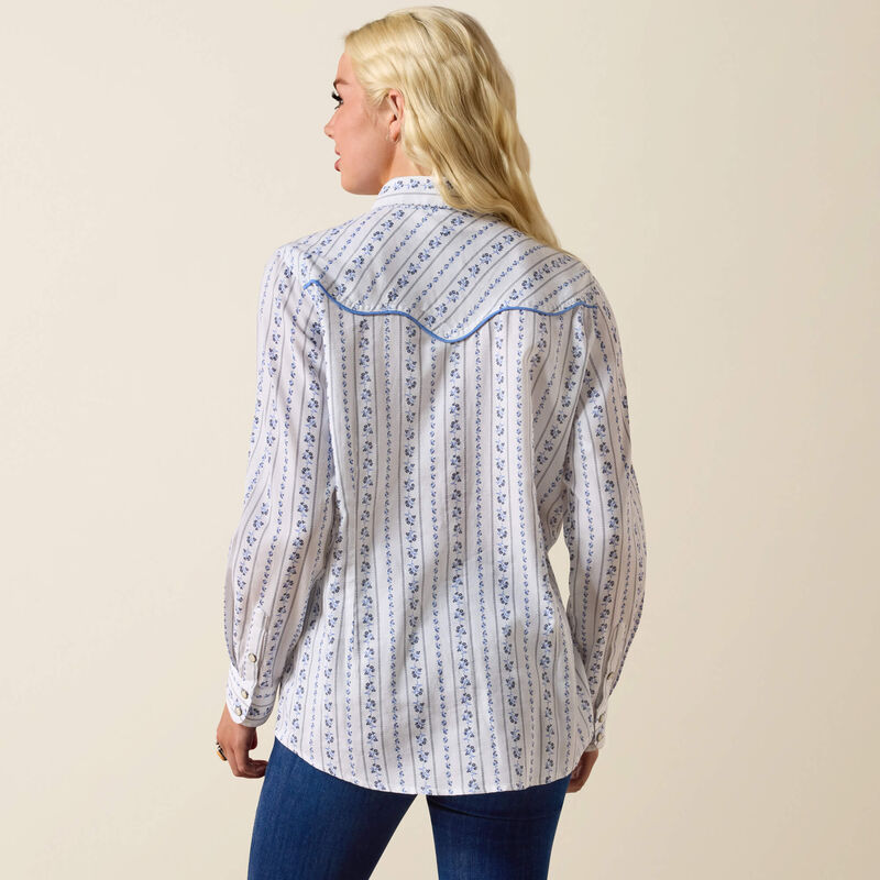 Ariat Grace Long Sleeve Snap Top