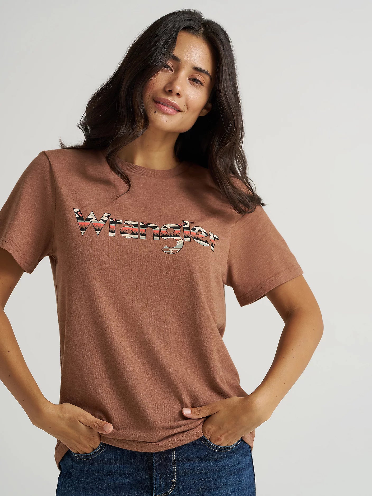 Ladies Wrangler Aztec Tee