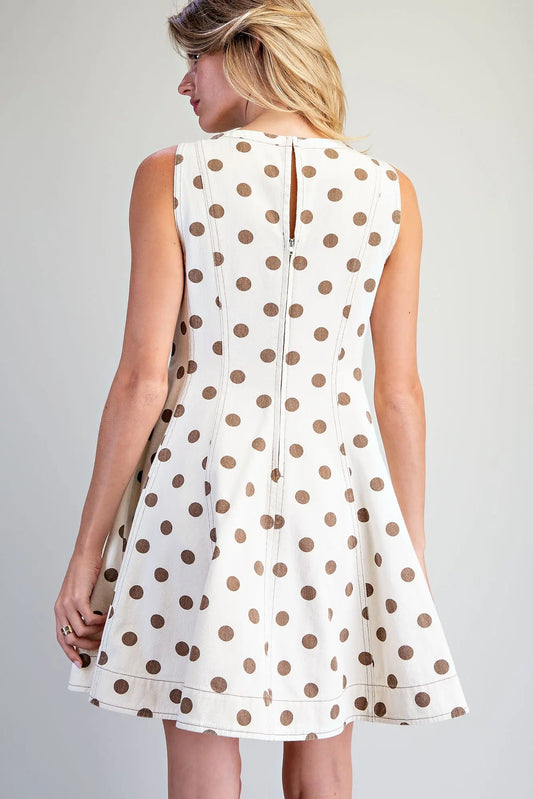 Polka Dot Mini Dress