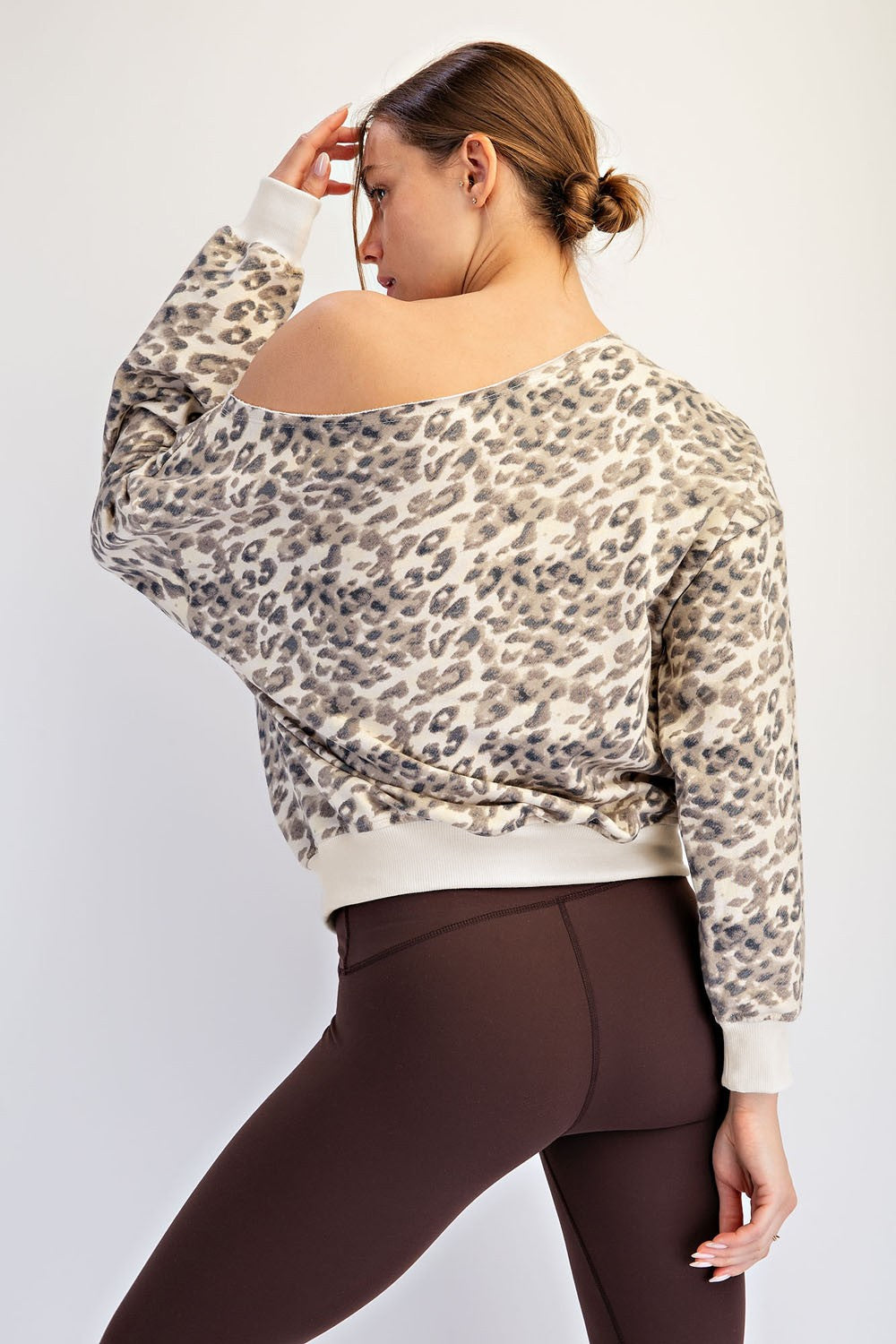 Wild Side Off Shoulder Pullover