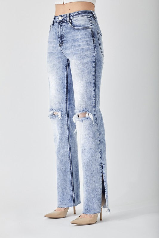 Run It GIrl Straight Denim(l23)