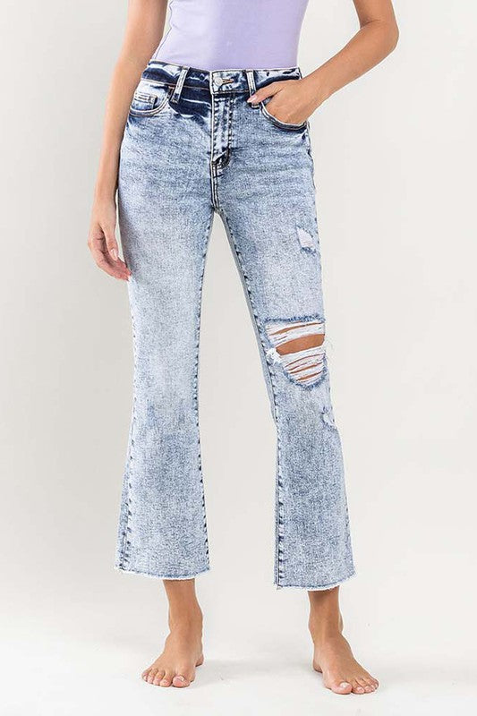 Self Care Crop Denim (l9)