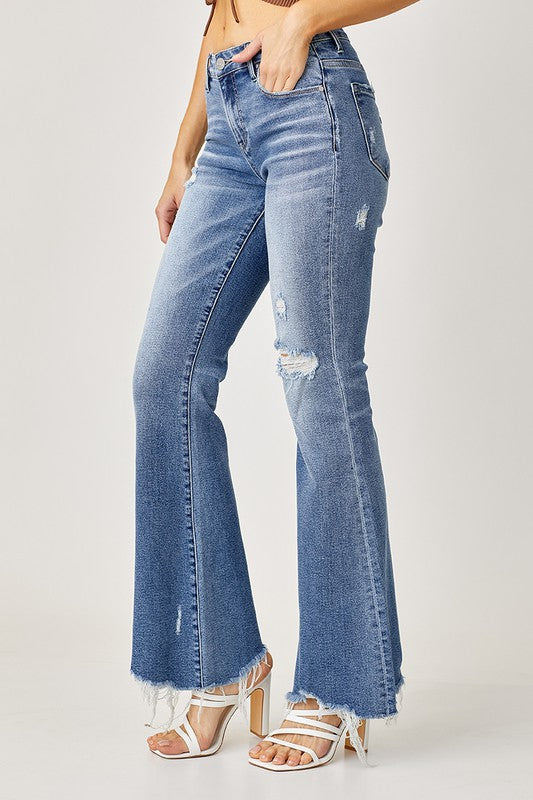 Promise Me Summer Flare Jeans (l9)