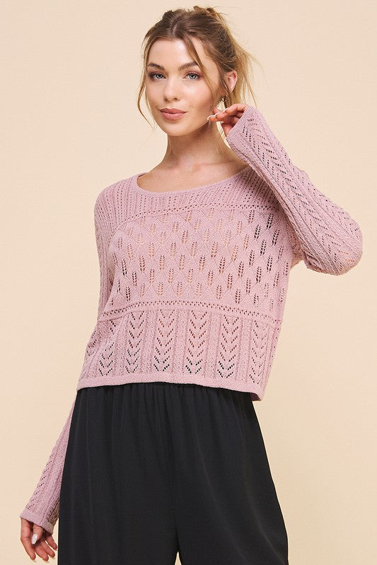 Mauve Love Top