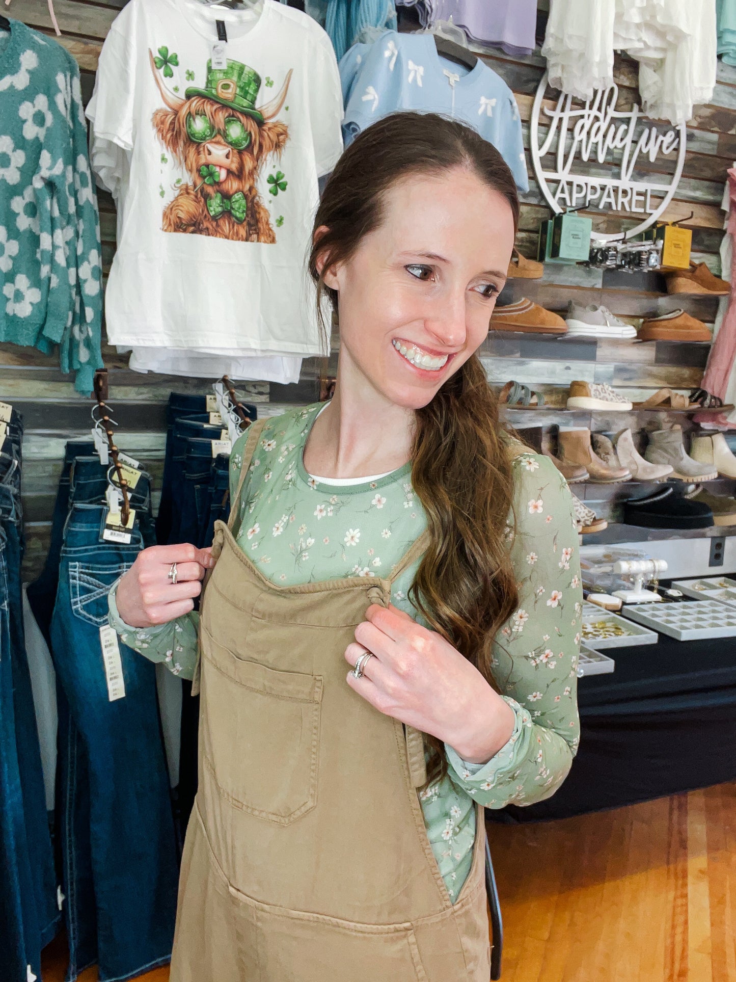Floral Mesh Longsleeve