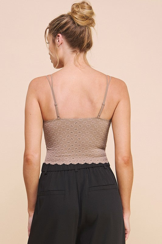 Ditsy Lace Bralette