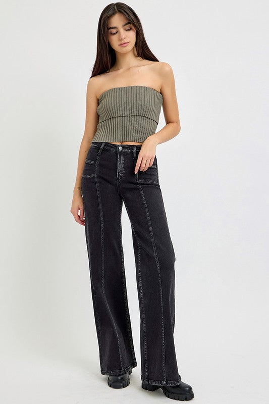 Hey Lover Wide Leg Jeans
