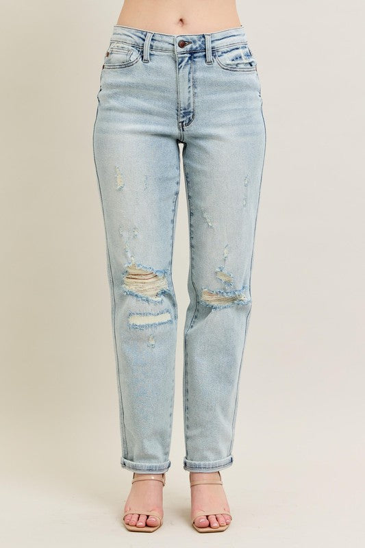 Judy Blue Boyfriend Denim (l17)