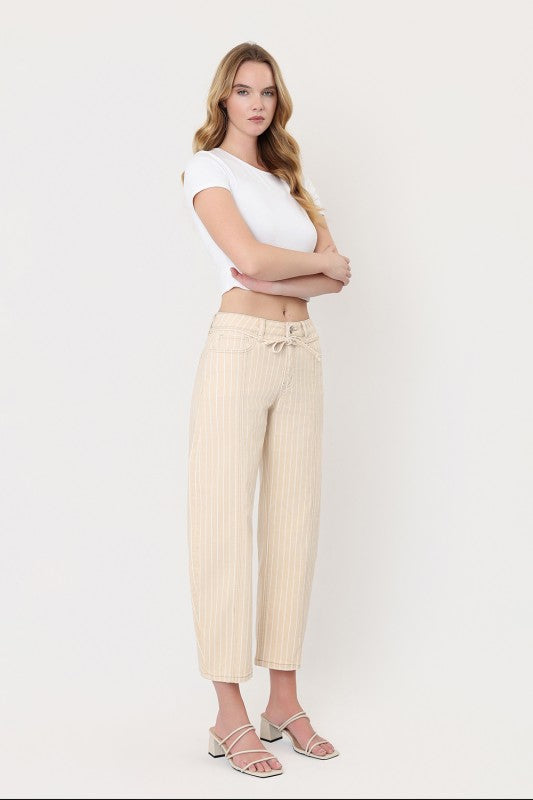 Stripes & Style Jeans (t)