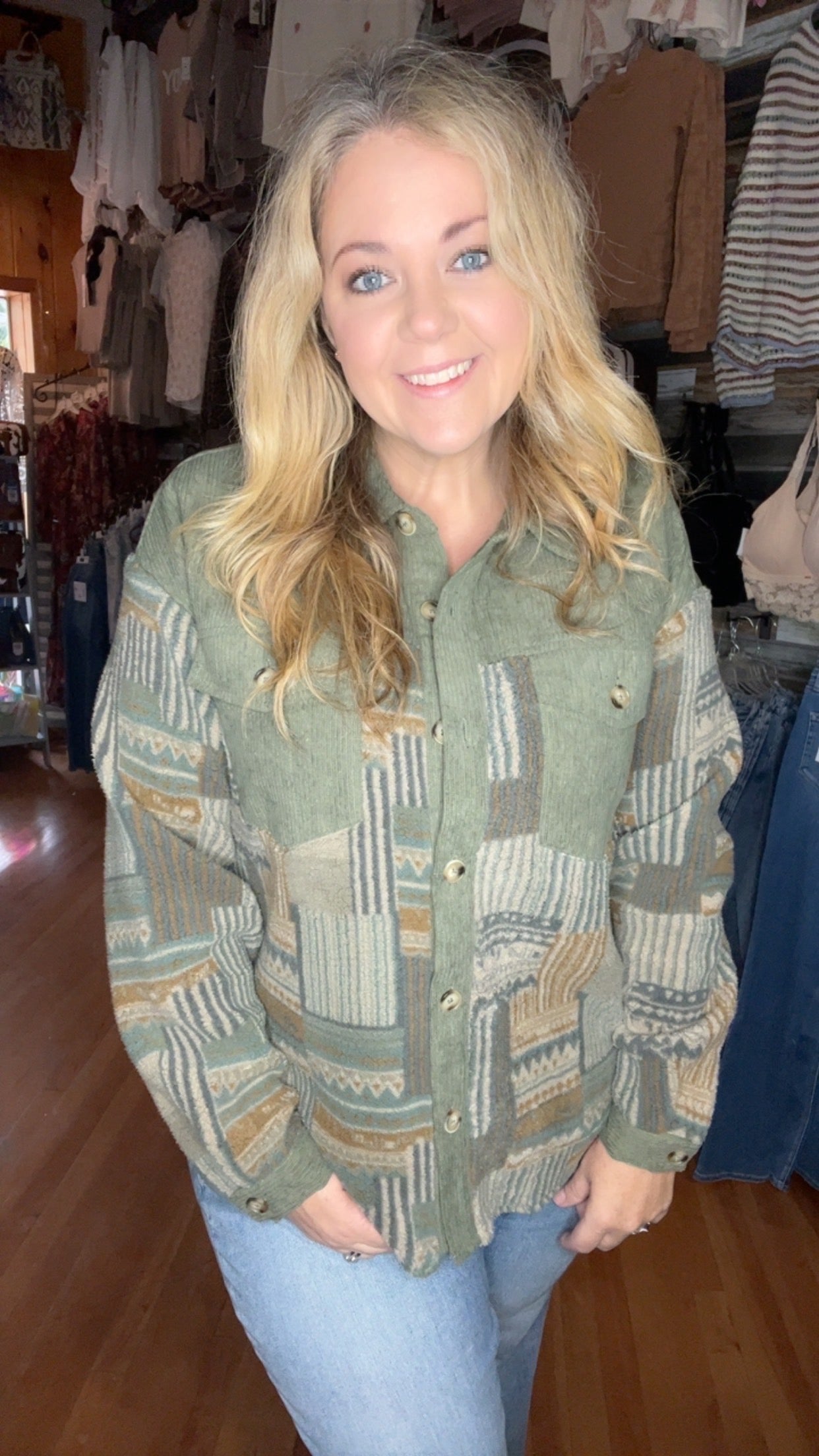 The Evergreen Escape Shacket