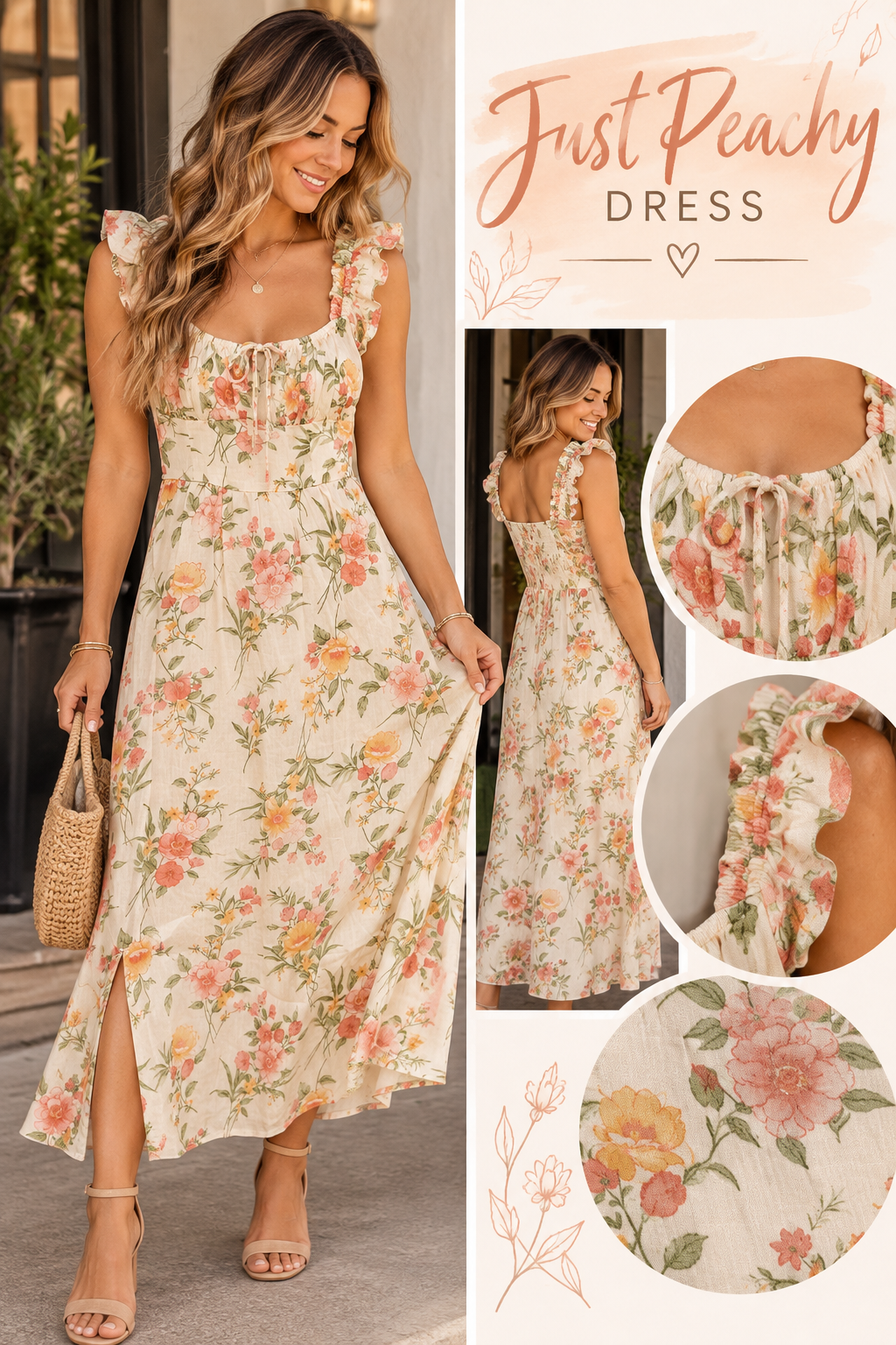 Just Peachy Dress