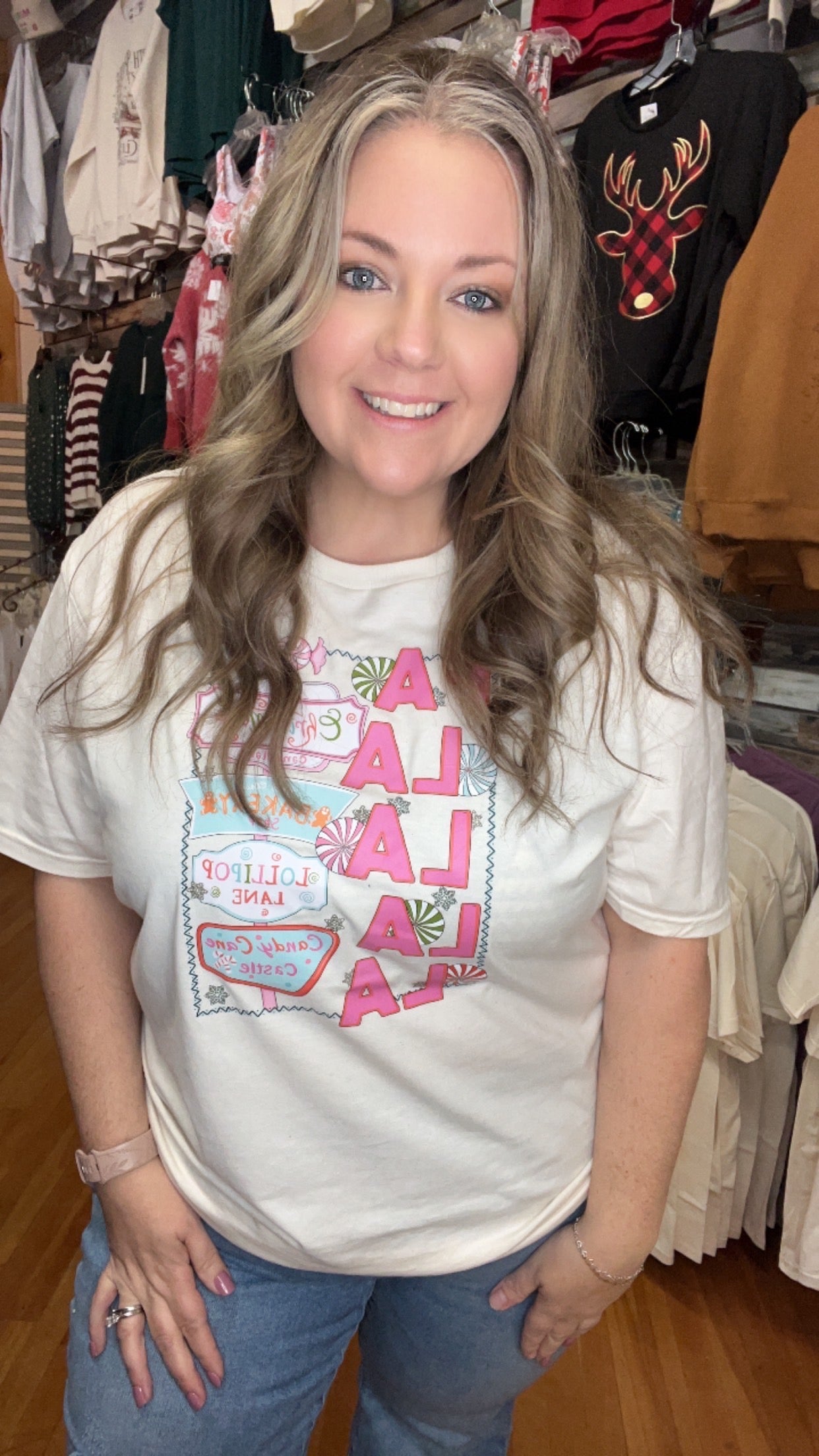 Festive Candyland Tee