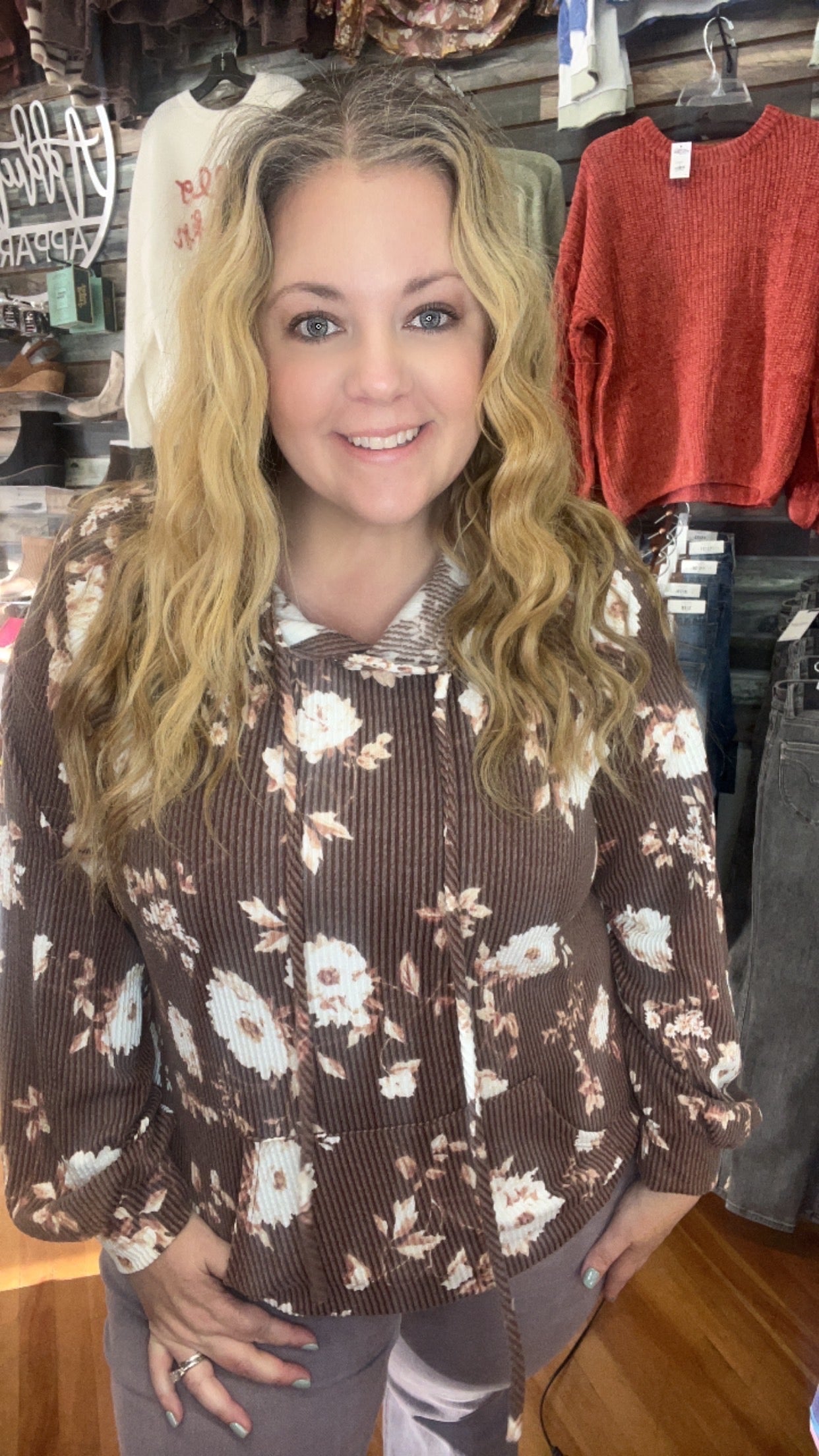 Floral Surprise Hoody