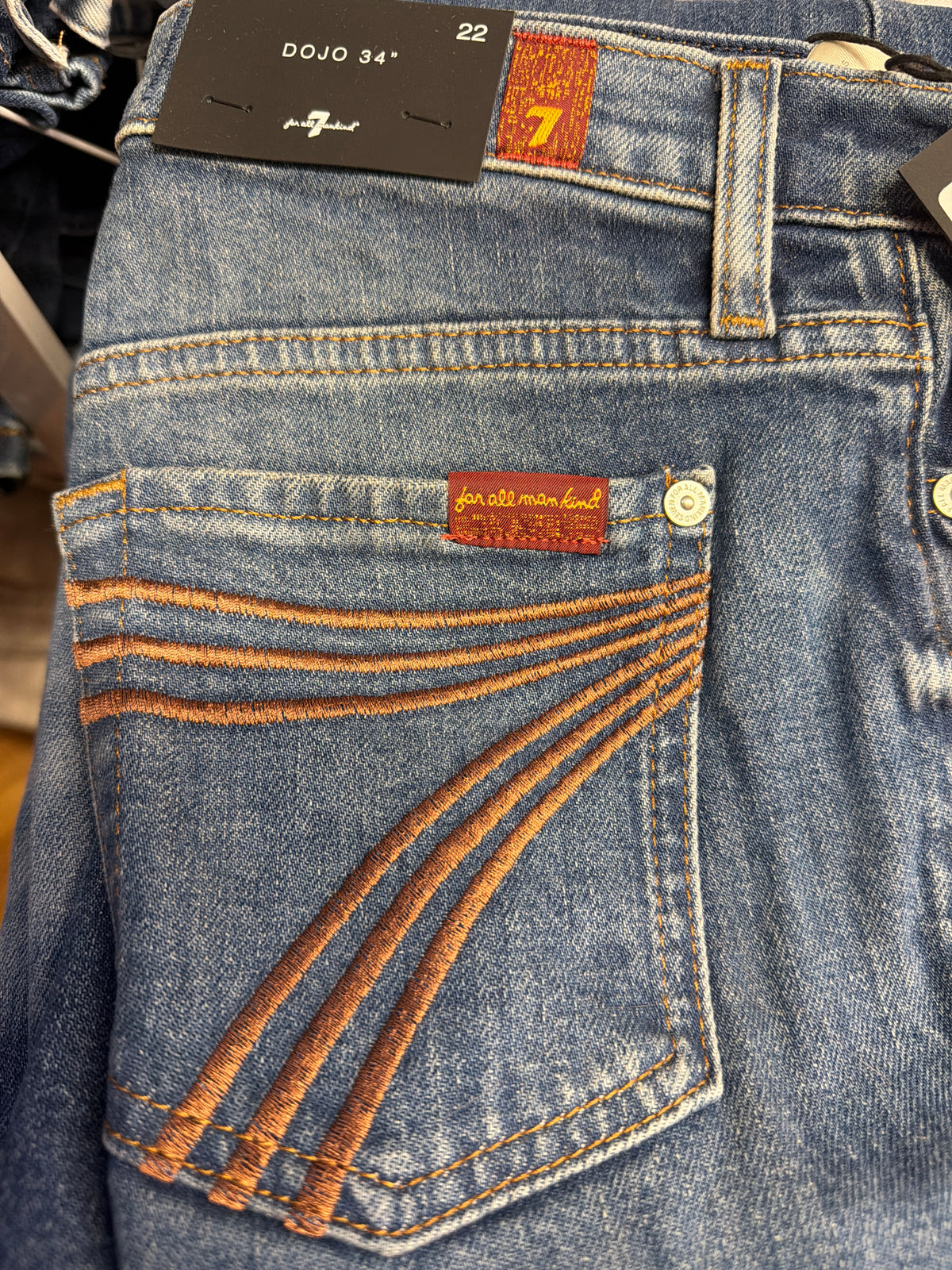 7 Dojo Blue Core Jeans