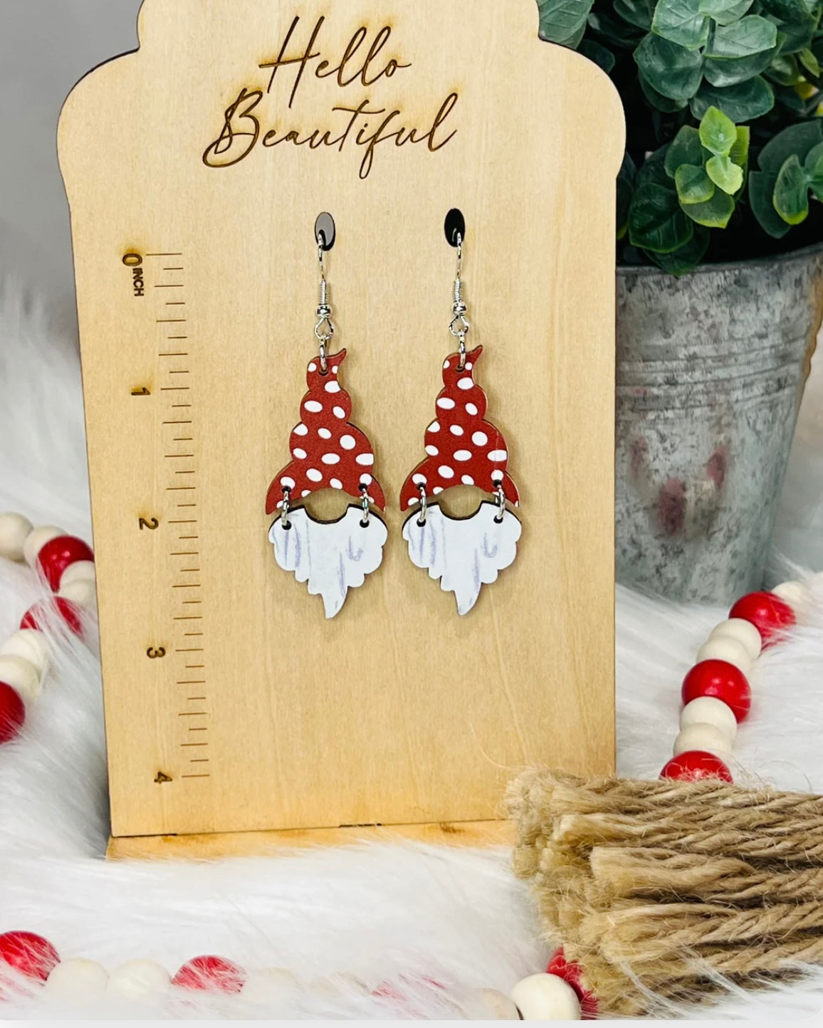 Gnome Earrings