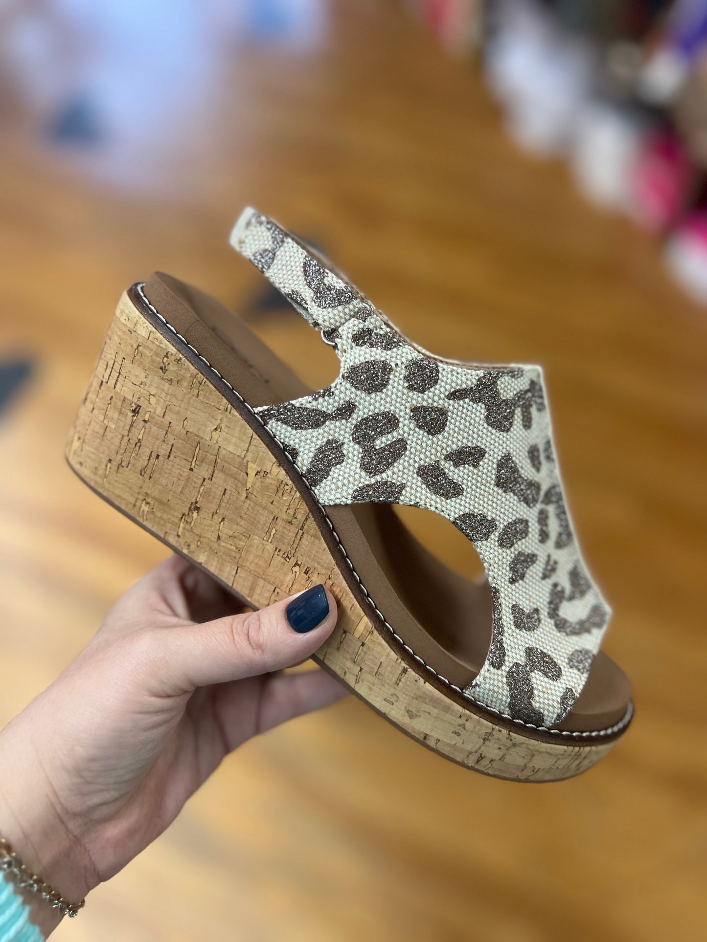 Carley Tan Leopard Sandals (A)