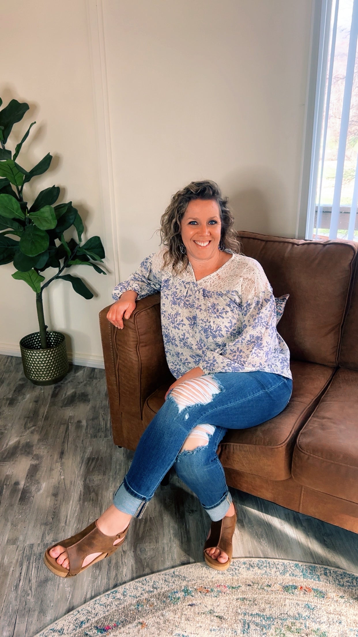 Lilac Days Top