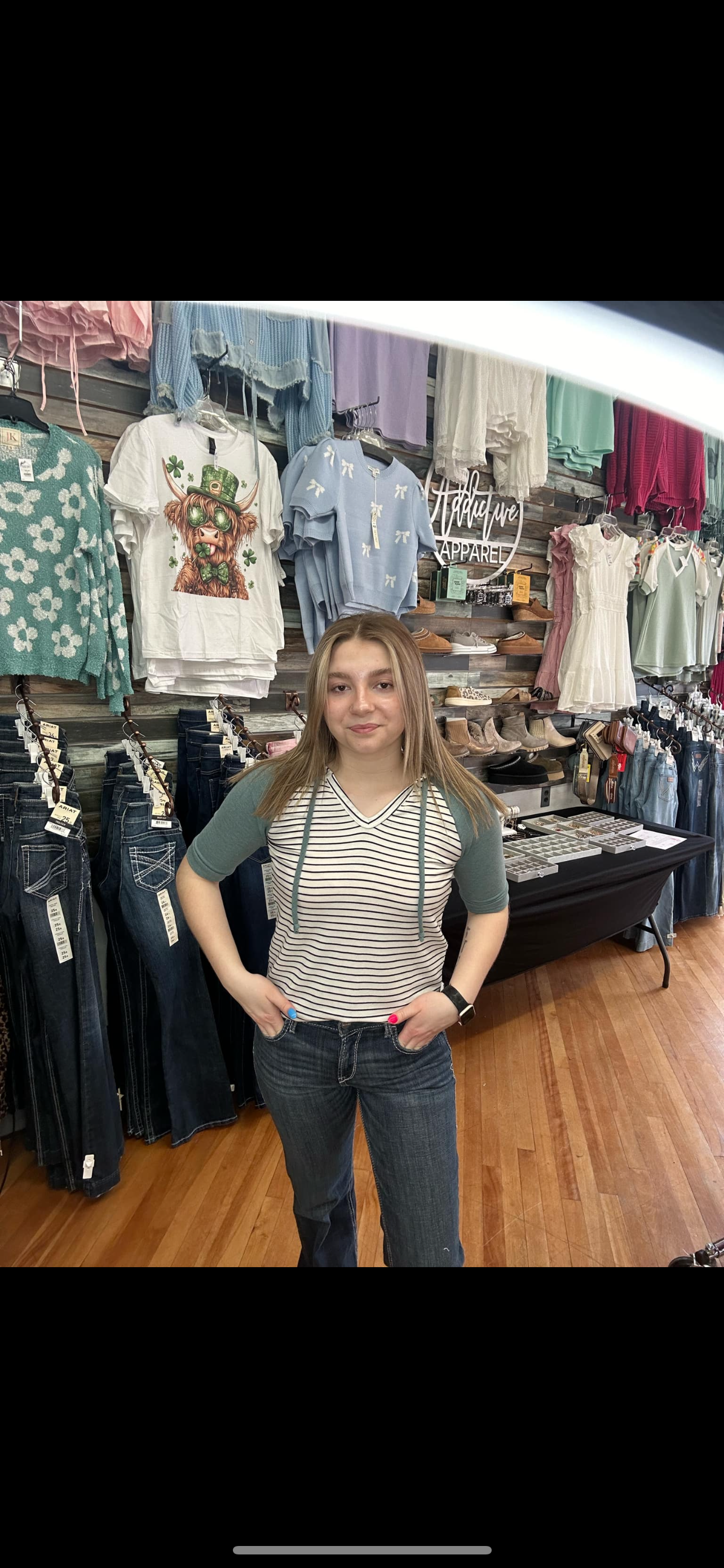 Ivory & Sage Top