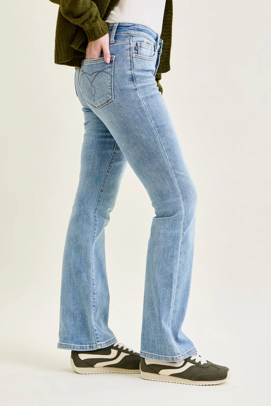 Tanya Thermal Bootcut Jeans