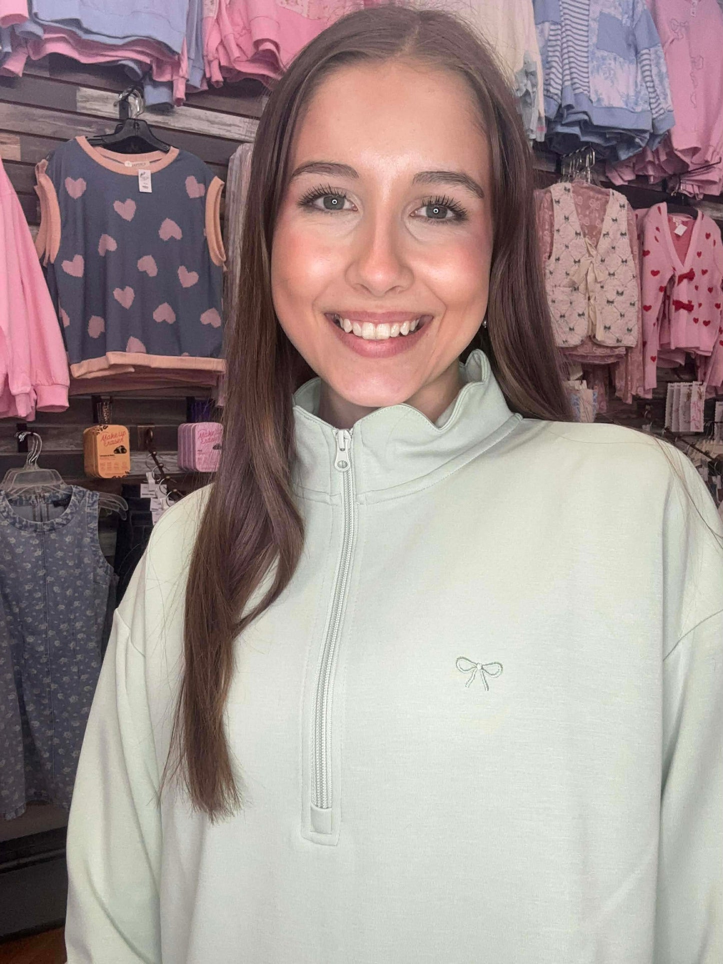Simply Southern Scalloped Pullover
