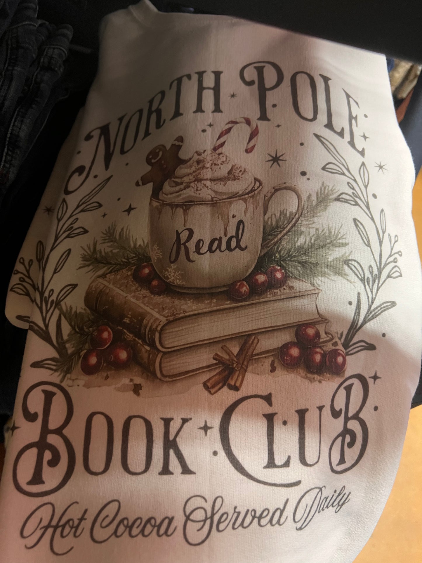 North Pole Book Club Crewneck
