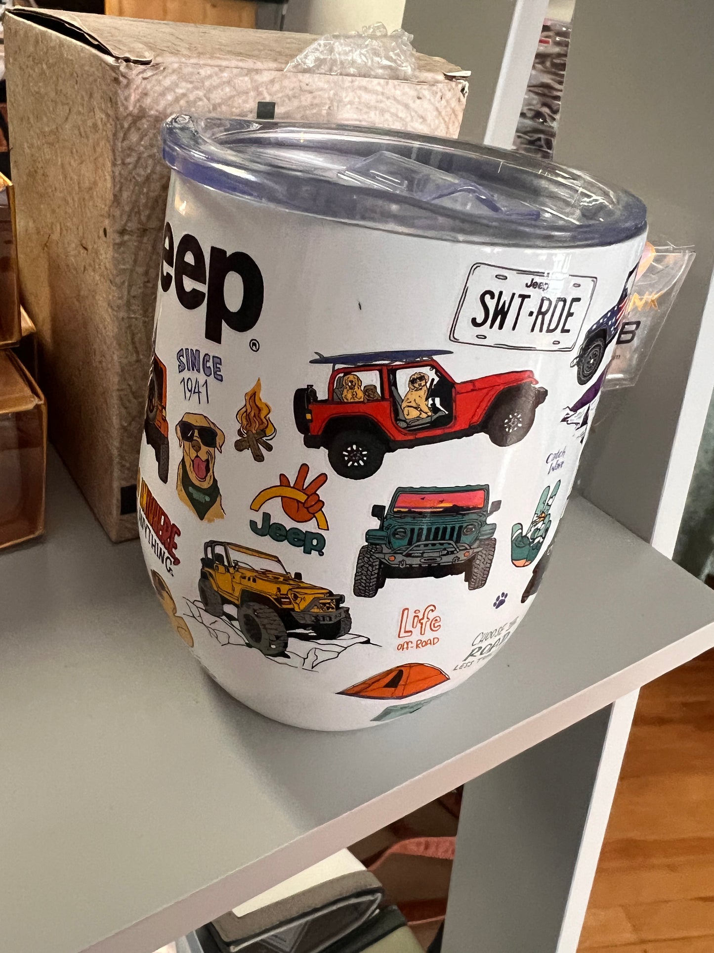 Jeep Wine Tumbler