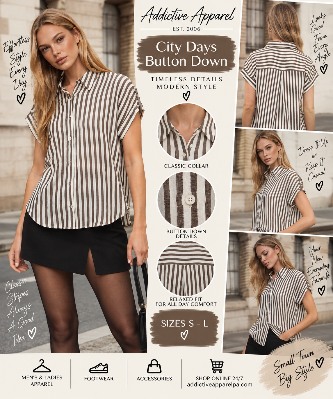 City Days Button Down