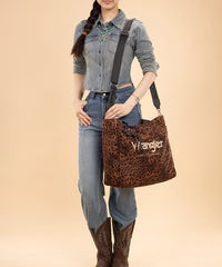 Wrangler Leopard Tote
