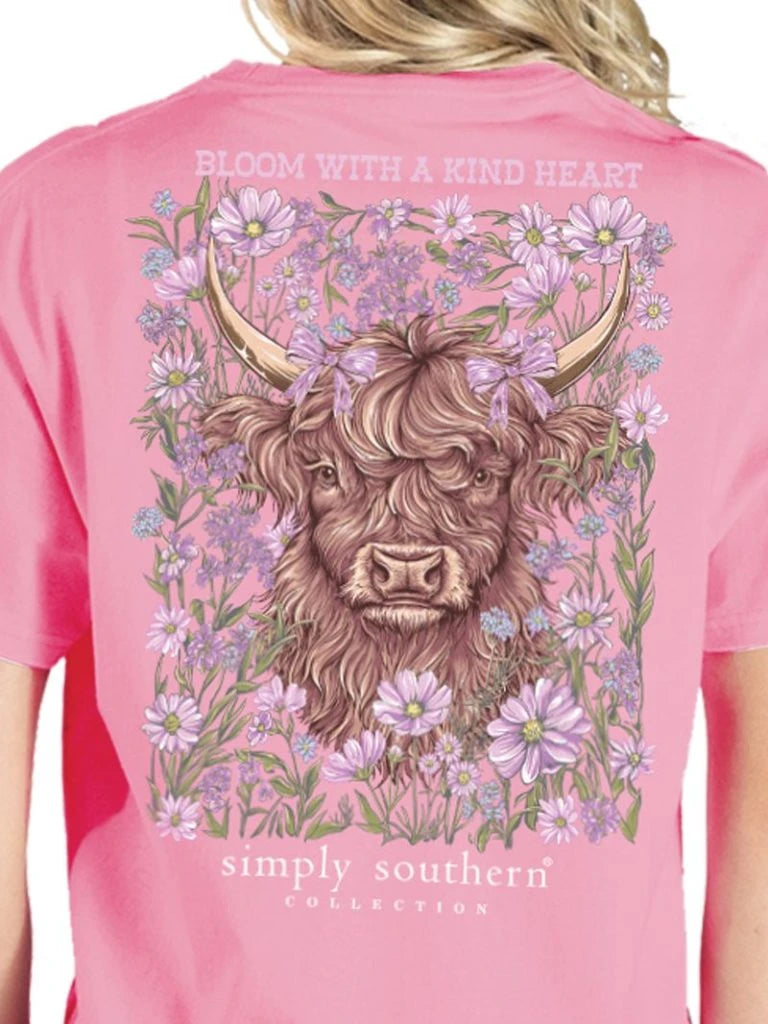 Simply Southern Bloom With a Kind Heart Tee