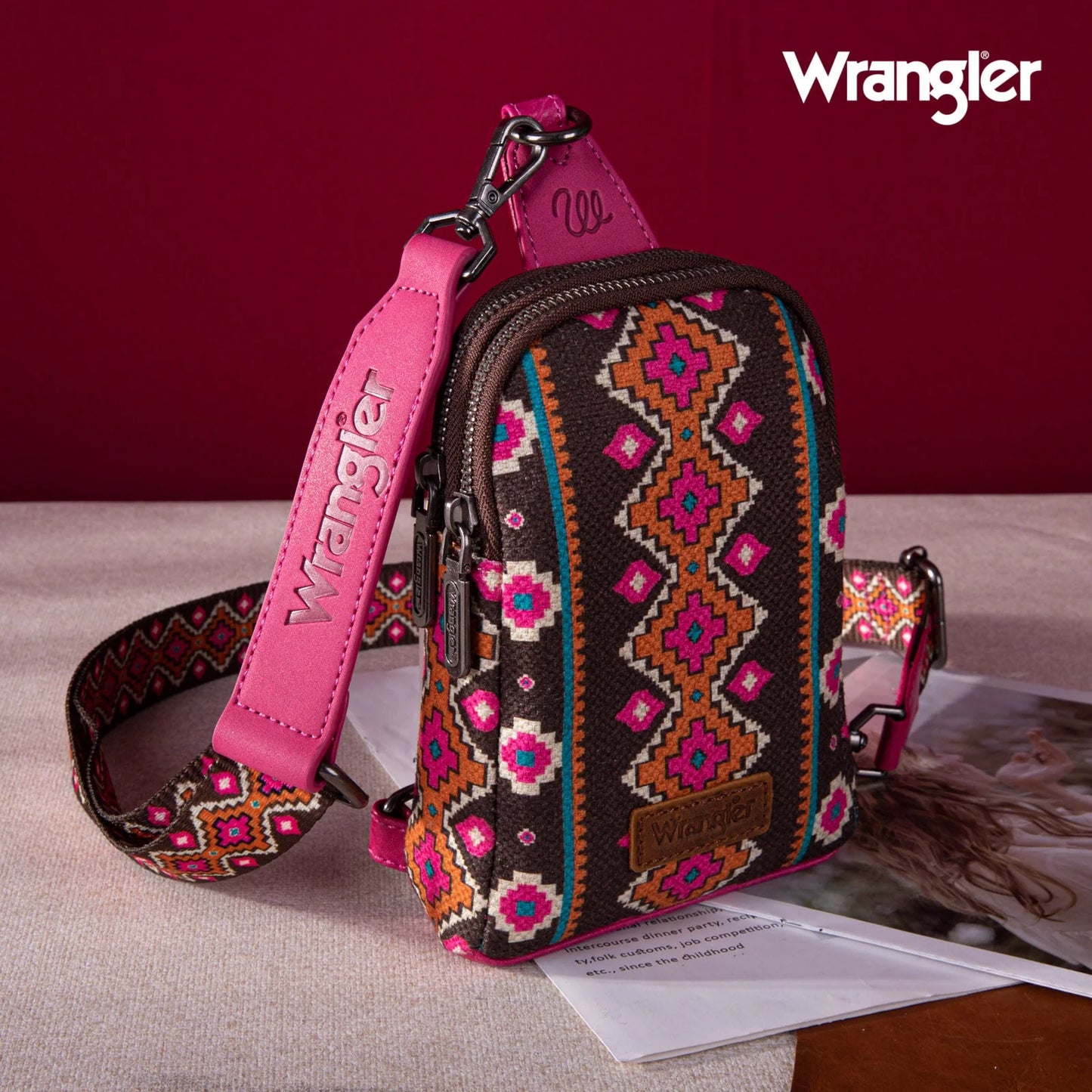 Wrangler Aztec Sling Bag