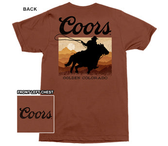 Coors Sunset Rider Tee