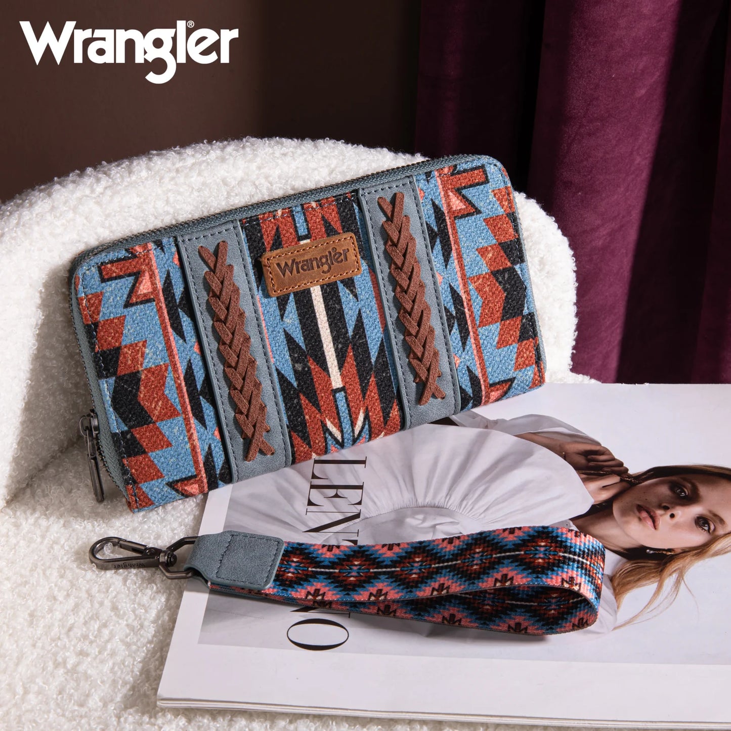 Wrangler Southwestern Wallet