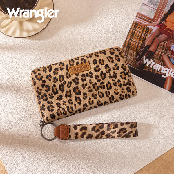 Wrangler Leopard Wallet/Wristlet