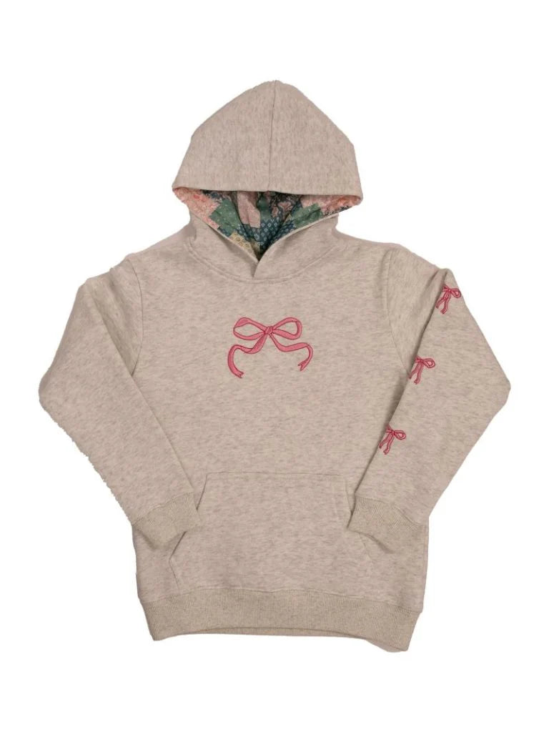 Simply Southern Dilara Youth Bow Hoodie