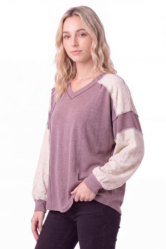 The Cozy Colorblock Pullover