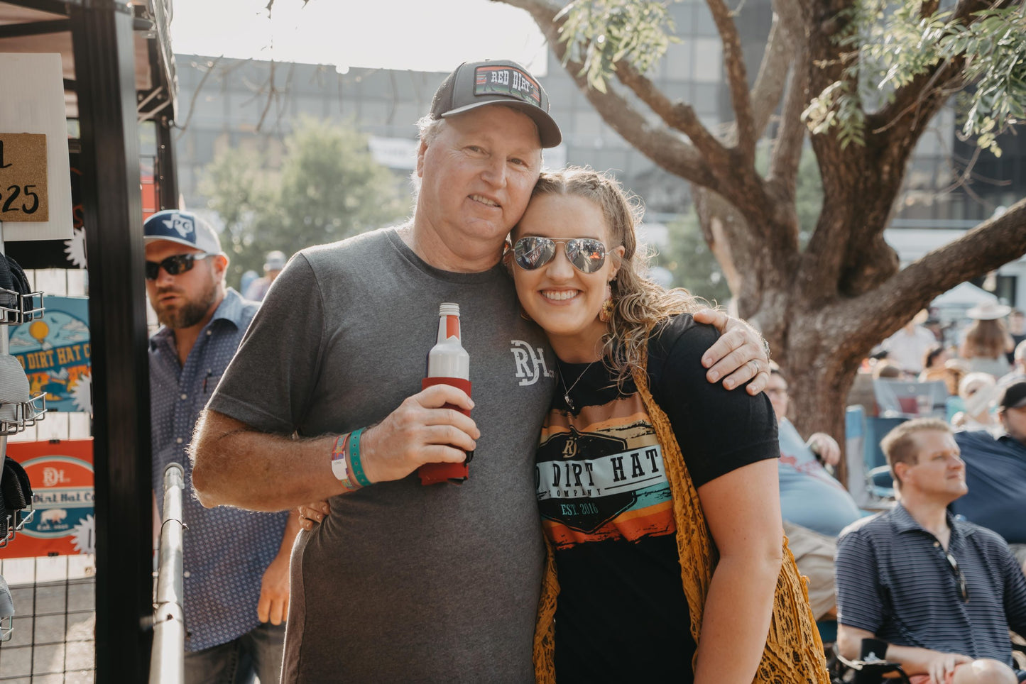 Red Dirt Hat Co Army Sunset Tee
