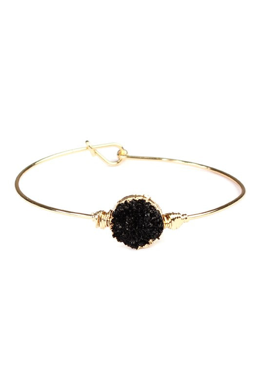 Druzy Wired Bracelet