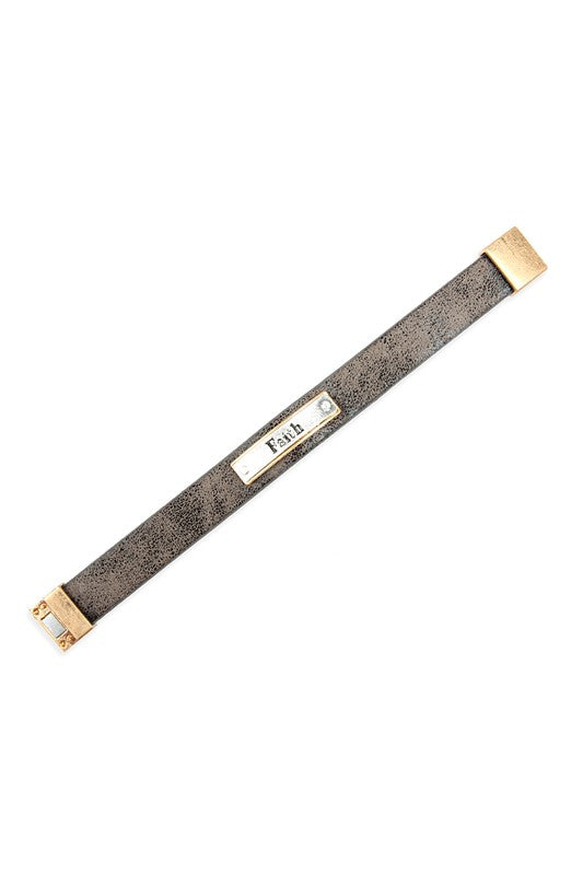 Faith Faux Leather