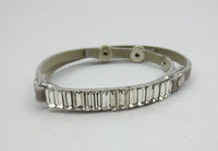 Metal Leather Bracelet