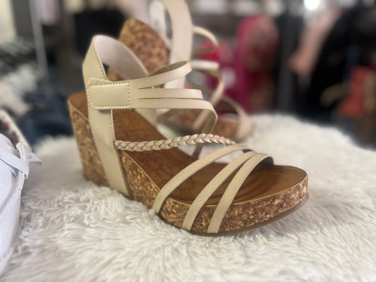 Heidi Wedge Sandals (c-3 -b-brt)