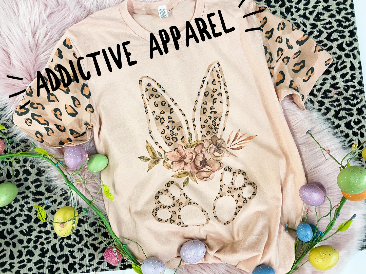 Peek A Boo Bunny Tee