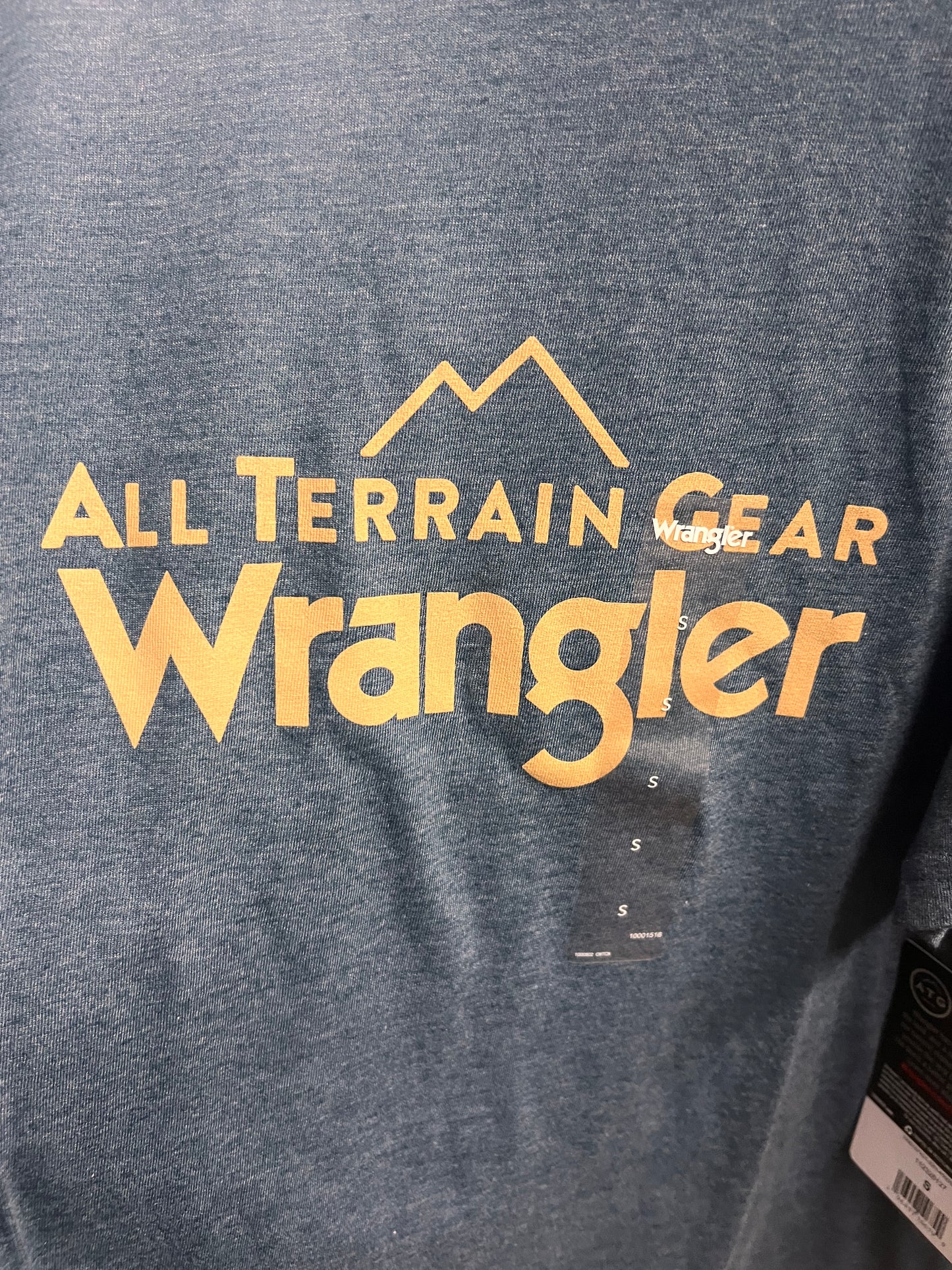 ATG Wrangler Blue Logo Tee