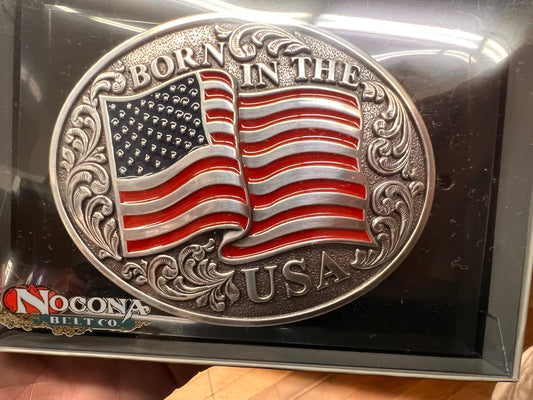 Born In The USA Buckle