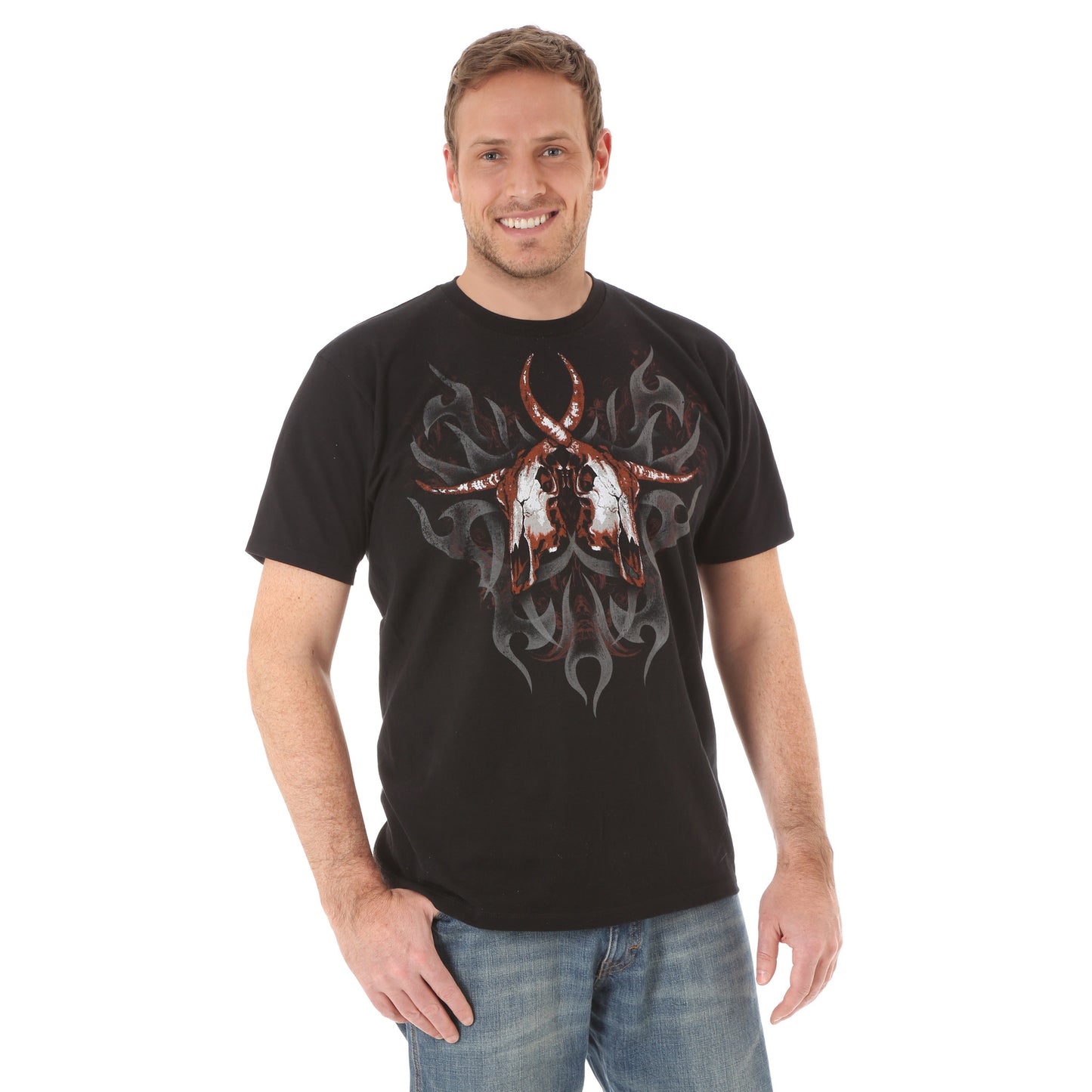 Tribal Longhorn Tee